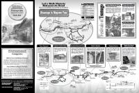 Tsumago Post Town - Magome Post Town Guide Map