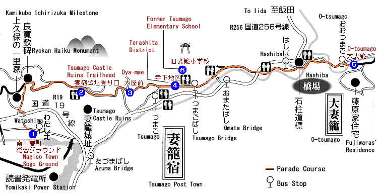 Course of Bunka-Bunsei Customs Parade