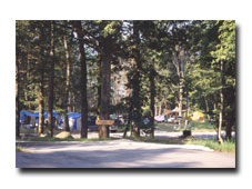 A complete view of the campground