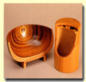 Bowls and tea caddies